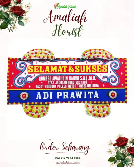 Papan Bunga Ucapan Selamat Sindangbarang